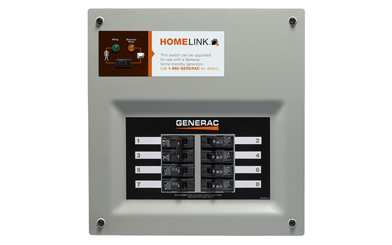 Inlet box with homelink